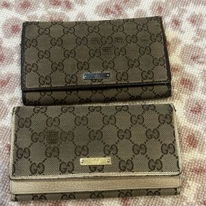 Authentic Gucci wallets